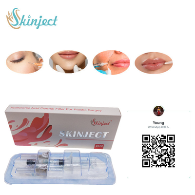 Tiêm Skinject Deep HA Dermal 2ml Chất làm đầy Môi Cheek Chin Nasolabial Fold