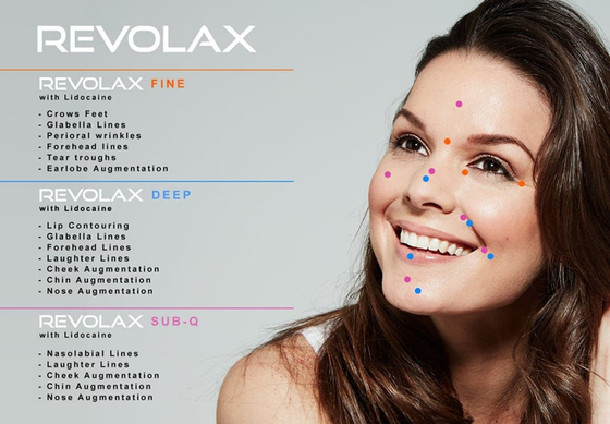 Revolax Hyaluronic Acid Chất làm đầy da Nhăn môi Tăng cường