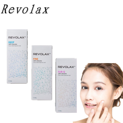 Hàn Quốc 1.1ml Thuốc tiêm chất làm đầy da liên kết chéo Revolax cho các khối lượng trên khuôn mặt