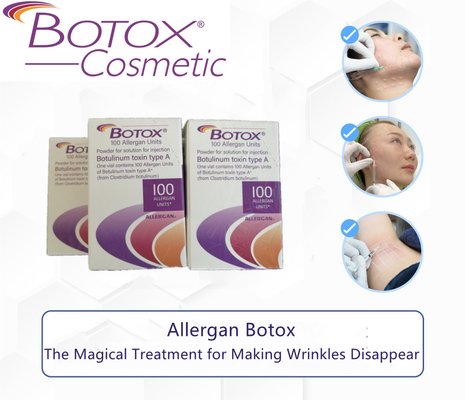 độ tinh khiết cao Allergan Botulinum cho bột nhăn trán 100 đơn vị loại A