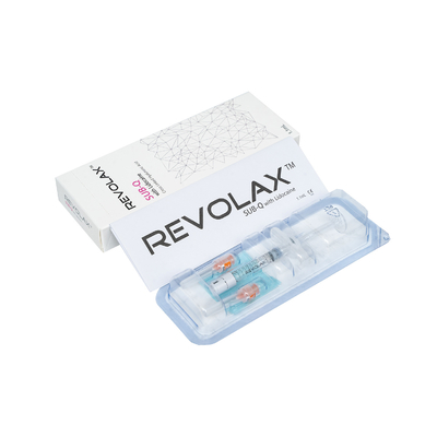 Tiêm chất làm đầy axit Revolax với Lido Ha cho nếp gấp / nếp nhăn ở mũi