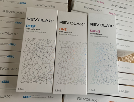 1.1ml Thuốc tiêm chất làm đầy da Revolax Hyaluronic Acid cho các ứng dụng thẩm mỹ