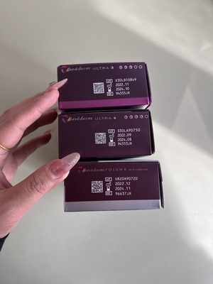 Xóa nếp nhăn Chất làm đầy axit hyaluronic liên kết chéo 2 ống tiêm * 1ml / hộp