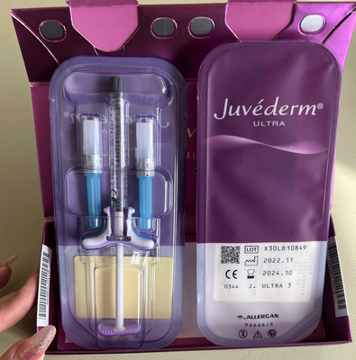 Chất làm đầy axit hyaluronic có thể tiêm Juvederm được liên kết chéo để chăm sóc da môi