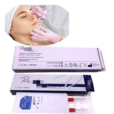 Thuốc nhấp HA tiêm với axit hyaluronic Lido Điều trị nếp nhăn cho khuôn mặt, mũi và môi
