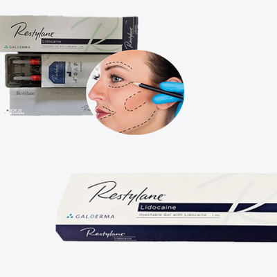 Cosmetic Cross Linked Dermal Filler HA Tiêm cho góc miệng