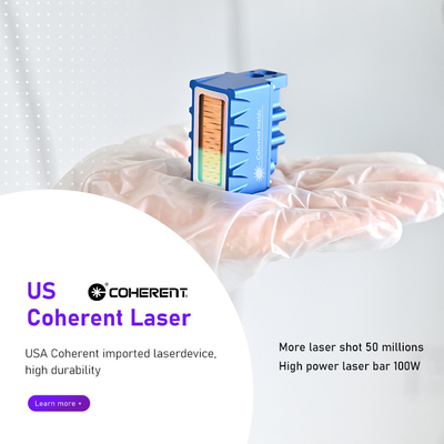 Máy loại bỏ lông bằng laser chuyên nghiệp với công nghệ làm mát da và giao diện đa ngôn ngữ