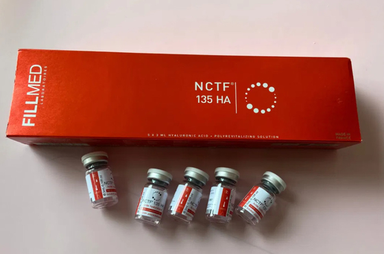 Nctf 135ha được lấp đầy Mesotherapy Tiêm tăng cường da để đảo ngược tuổi thọ Energizer Filorga chống lão hóa Loại bỏ nếp nhăn