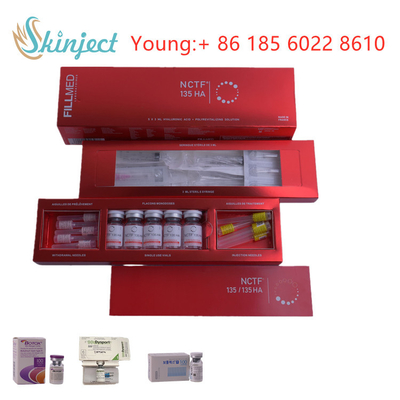 Nctf 135ha được lấp đầy Mesotherapy Tiêm tăng cường da để đảo ngược tuổi thọ Energizer Filorga chống lão hóa Loại bỏ nếp nhăn