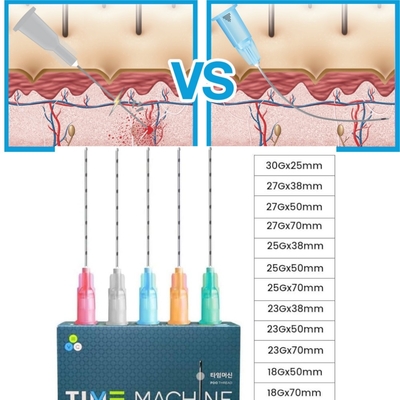 Hàn Quốc sắc đẹp mũi đục kim dùng một lần sterile linh hoạt đục cannula