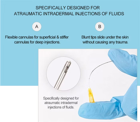 Hyaluronic Acid một lần sử dụng Beauty Blunt Needle