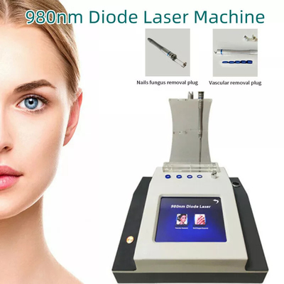 Máy làm đẹp mặt bằng laser diode diode 2 In1 980nm di động để loại bỏ tĩnh mạch mặt