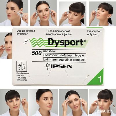 Đặt hàng Dysport 500 đơn vị Toxina Botulinum để xóa nếp nhăn trên khuôn mặt