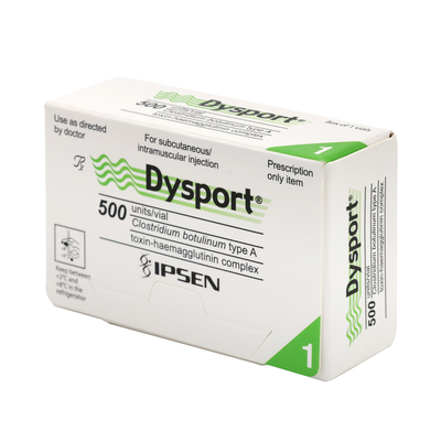 Allergan Botox Dysport Botulinum Toxin loại A Tiêm để loại bỏ nếp nhăn