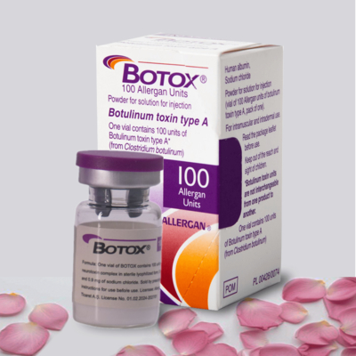 Botox Allergan 100IU Abbive Botox Clostridium Botulinum Toxin để loại bỏ các đường nét trên khuôn mặt