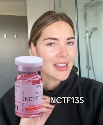 Tinh chất Mesotherapy Filorga NCTF 135HA với Bộ dụng cụ cho 5 lần điều trị để Cải thiện Cấp ẩm và Săn chắc Da