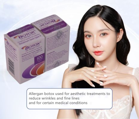 Botox Allergan 100IU Tiêm Giảm Nhăn, Xóa Nếp Nhăn Trán, Điều Trị Bằng Độc Tố Botulinum cho Làn Da Mịn Màng