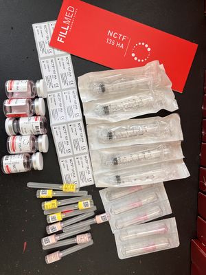 3ml*5 Mesotherapy Serum Sự kết hợp hoàn hảo của axit hyaluronic phân tử và công thức tiên tiến