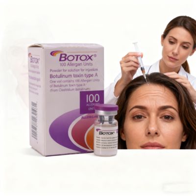 Botox Allergan 100 Đơn vị Xóa nhăn mặt Tập trung vào Xóa nếp nhăn Botox Tiêm thẩm mỹ Tăng cường độ mịn màng cho khuôn mặt