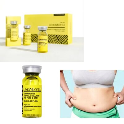 Lemon Bottle Lipolab Liquid for Fat Removal Fat Dissover Lipolytic Solution