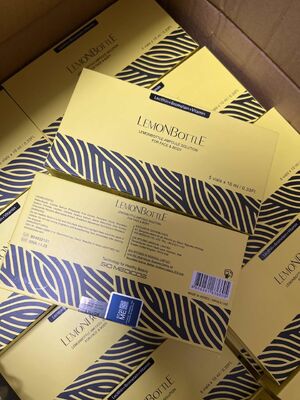 Chất xả mỡ trong chai chanh dung dịch lipolytic