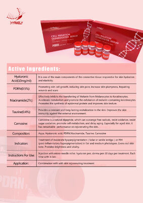 Serum PDRN trắng 3ml 5 lọ giải pháp chăm sóc da tái tạo hỗ trợ tổng hợp collagen và phục hồi da