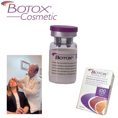 Botulinum Toxin 100 đơn vị Toxin để loại bỏ nếp nhăn Ứng dụng trên khuôn mặt Peptide bột đông khô