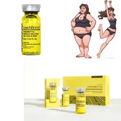 Nước giải nấu chất béo trong chai chanh thúc đẩy giảm cân Giải pháp lipolytic