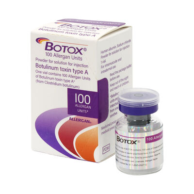 100 đơn vị chất gây dị ứng nhăn và độc tố botulinum dysport cho các thủ tục mỹ phẩm