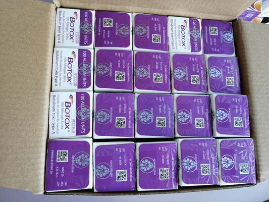 100 đơn vị chất gây dị ứng nhăn và độc tố botulinum dysport cho các thủ tục mỹ phẩm