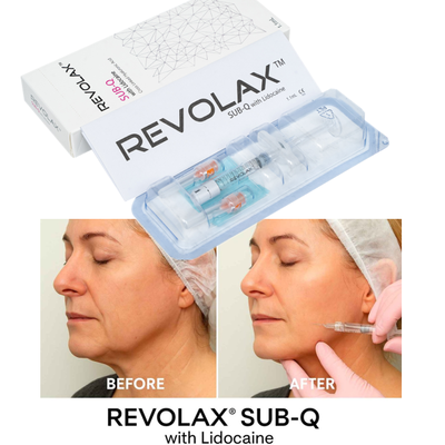 OEM 1.1ml Revolax Fine Deep Sub-Q Lightweight Dermal Filler cho các đường nét mịn và trẻ hóa da tinh tế