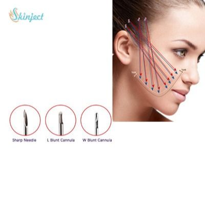 Sợi chỉ COG không phẫu thuật Căng da mặt 3D W Needle