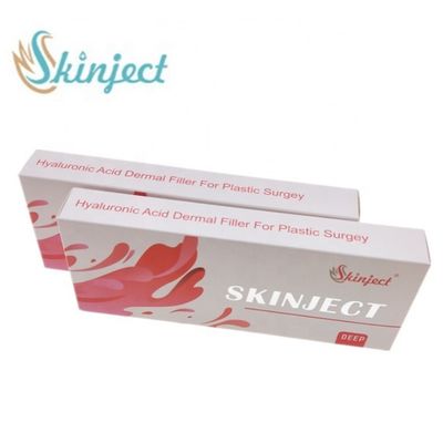 Tiêm chất làm đầy axit hyaluronic liên kết chéo có thể tiêm 1ml 2ml 5ml cho mũi cằm má