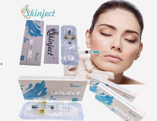 Chất làm đầy da mặt Axit Hyaluronic liên kết chéo 2ml 5ml Xóa nếp nhăn