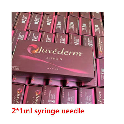 Juvederm Ultra3 2 * 1ml Ống tiêm Kim tiêm Hyaluronic Acid Dermal Filler Tiêm chất làm đầy cho môi