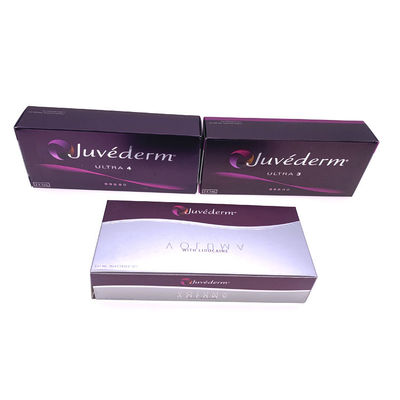 Chất làm đầy nếp nhăn và môi 2 * 1 Ml Juvederm Ultra 4 Hyaluronic Acid Facial Filler