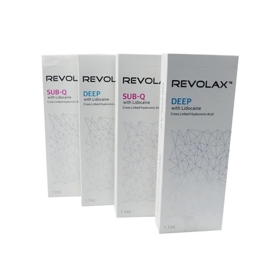 24 Mg / Ml 1,1ml Chất làm đầy da Revolax Hyaluronic Acid cho các nếp nhăn nhỏ