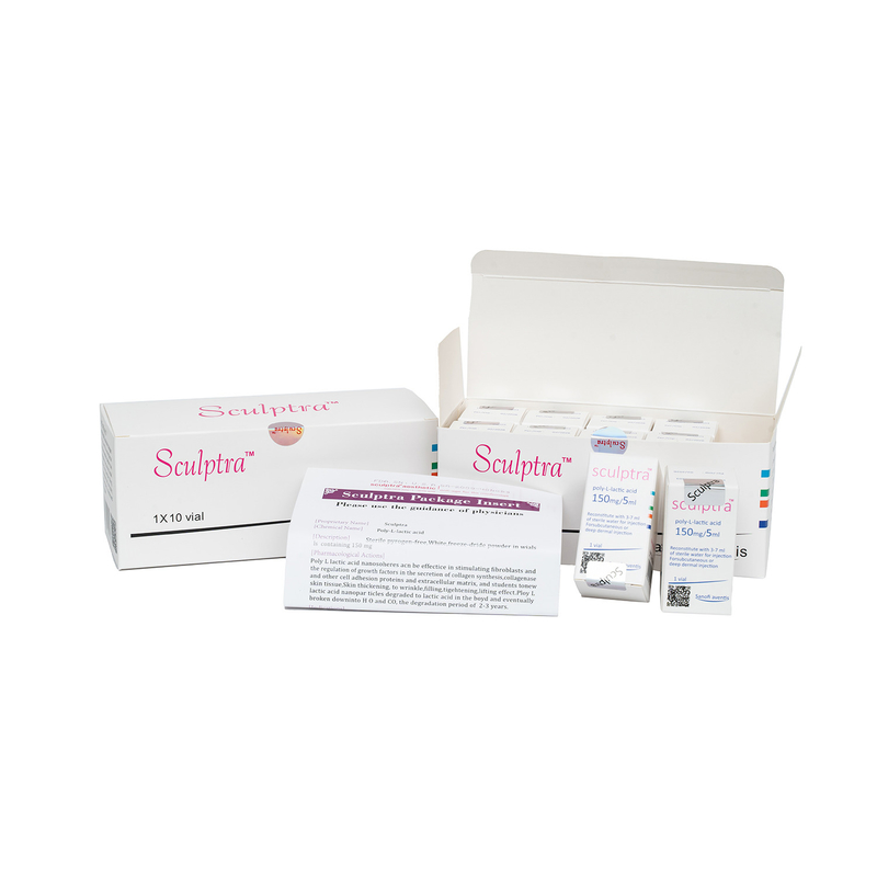 Tiêm mặt 3D Collagen Poly L Lactic Acid PLLA Giảm nếp nhăn