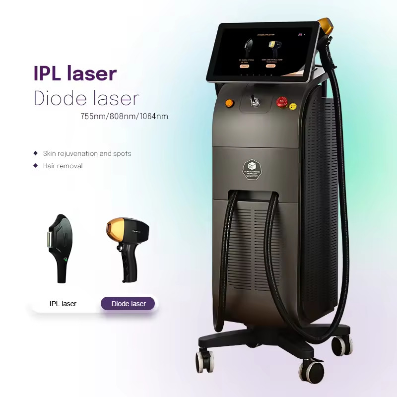 Máy lọc tóc tùy chỉnh loại bỏ lông không đau vĩnh viễn 808nm Diode Laser System loại bỏ lông cơ thể