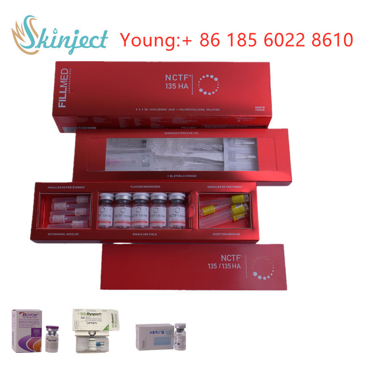 Nctf 135ha được lấp đầy Mesotherapy Tiêm tăng cường da để đảo ngược tuổi thọ Energizer Filorga chống lão hóa Loại bỏ nếp nhăn