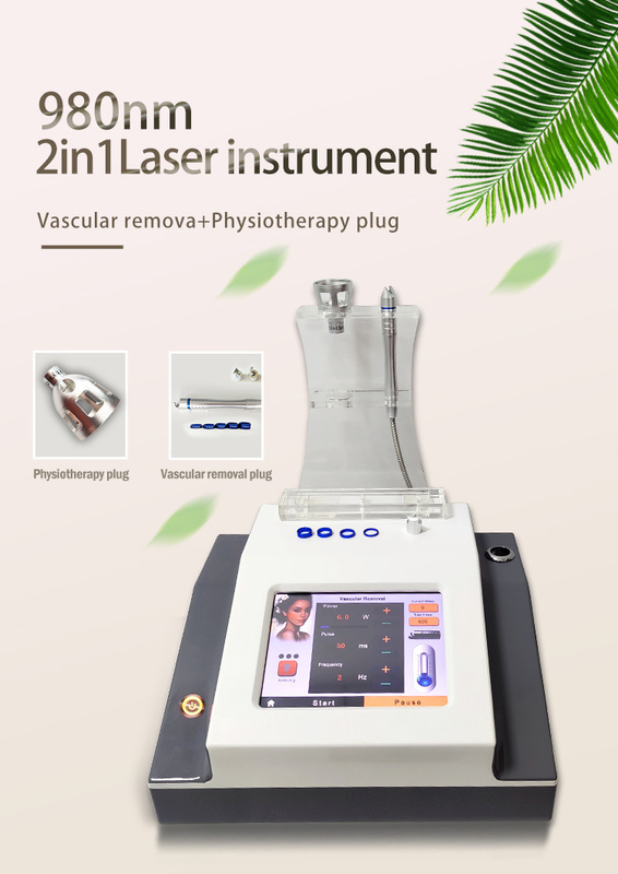 980 Nm 2 + 1 Diode Laser Therapy Thiết bị làm đẹp khuôn mặt cho Salon