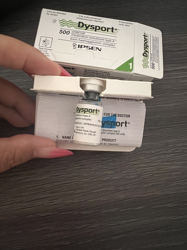 Botulinum Toxin 2-8°C Lưu trữ 3 năm Thời hạn sử dụng