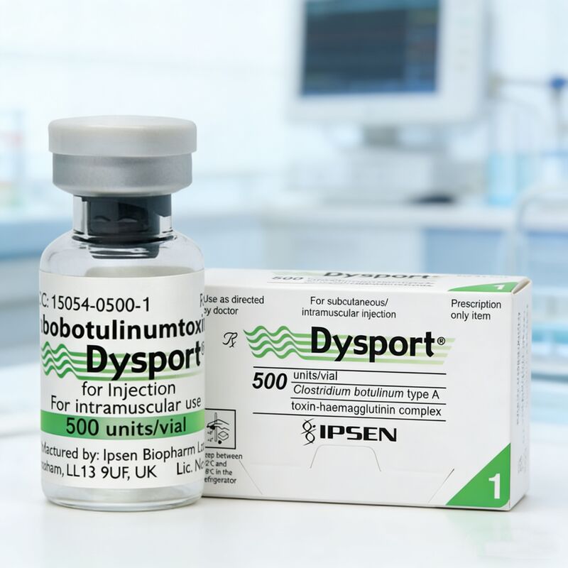 Dysport Medical Aesthetic Injections 500u abobotulinumtoxinA Toxin loại A cho chân quạ