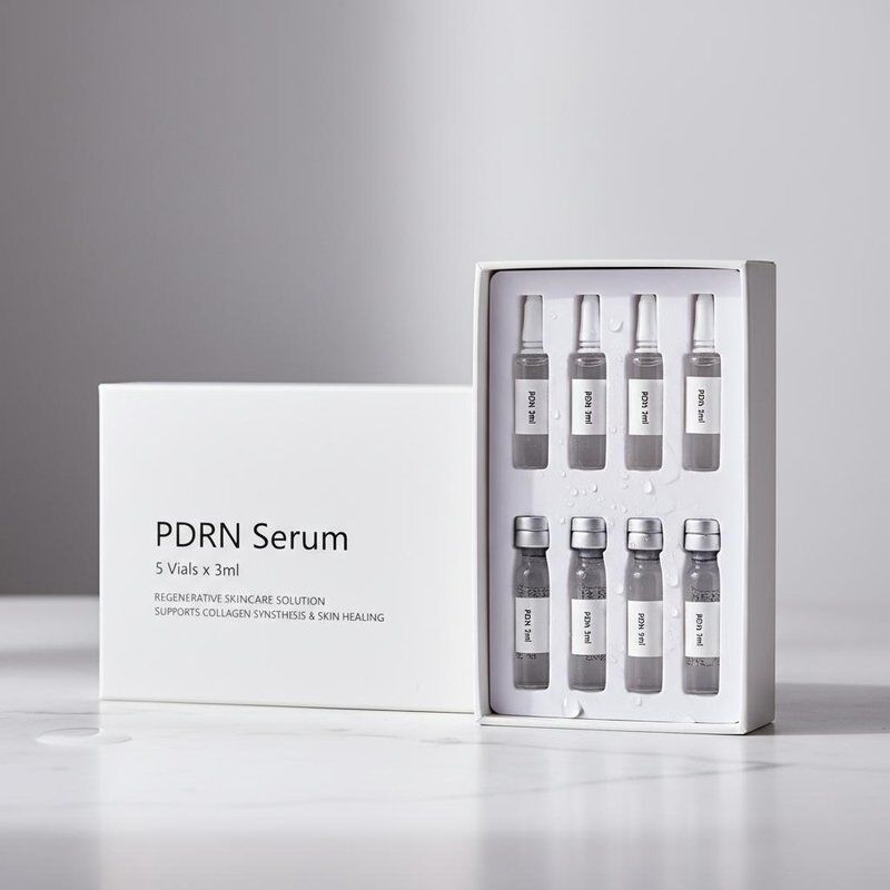 Serum PDRN trắng 3ml 5 lọ giải pháp chăm sóc da tái tạo hỗ trợ tổng hợp collagen và phục hồi da