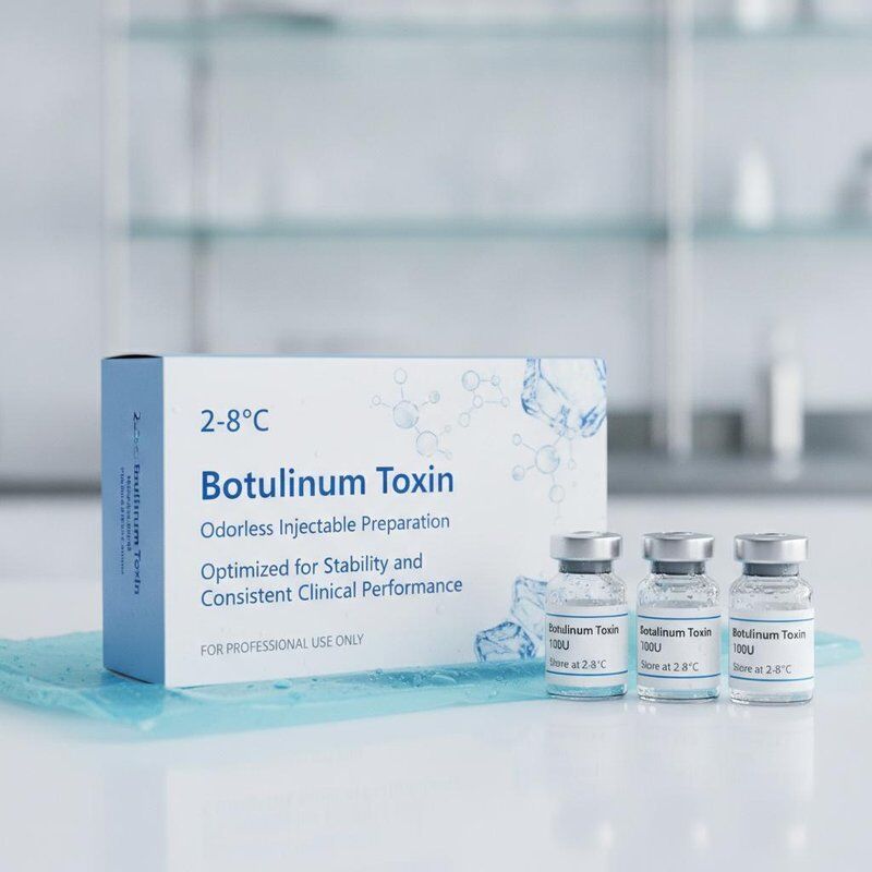 2- 8 °C Botulinum Toxin Sản phẩm tiêm không mùi được tối ưu hóa cho sự ổn định và hiệu suất lâm sàng nhất quán
