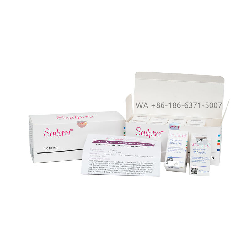PLLA Biostimulator tiêm sản xuất collagen tự nhiên để trẻ hóa khuôn mặt lâu dài