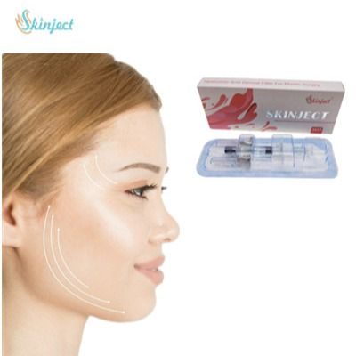 Tiêm gel axit hyaluronic liên kết chéo để làm đầy mũi cằm 2ml / hộp