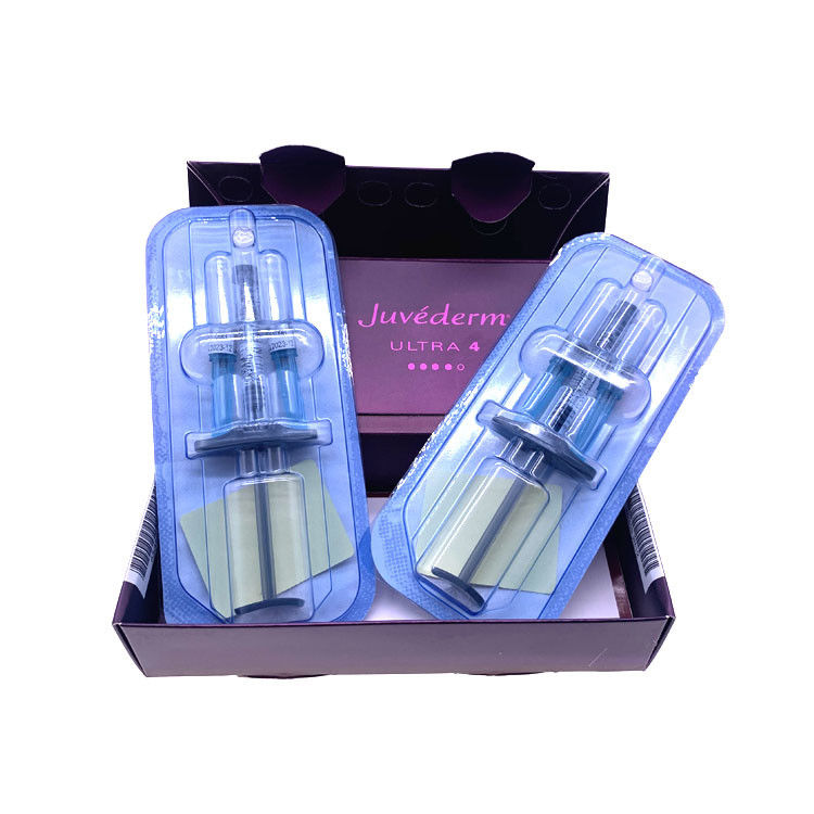 Chất làm đầy nếp nhăn và môi 2 * 1 Ml Juvederm Ultra 4 Hyaluronic Acid Facial Filler